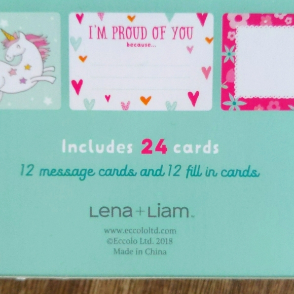 NWOT Magical Lunchbox Notes Set - 24ct. - Picture 6 of 6